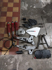 HONDA CB 450 S PC17 Teile Konvolut Schnäppchen Fußraste Seitendeckel Stoßdämpfer