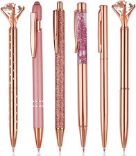 Lila Kugelschreiber Set, 7