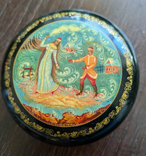 Feine russische lackdose mit - feine,