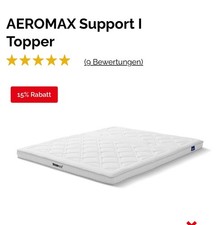 swiss sence Airomaxx Topper 180/220 cm neuwertig kaum benutzt wegen Wohnungsaufg