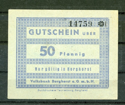 Borghorst pfennig notgeld - 50,
