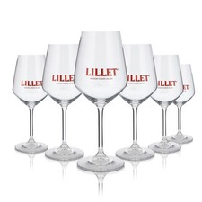 6x Lillet Stielgläser 0,46 l