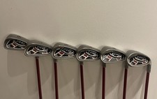 PING G15 Satz 6-SW Graphit-Schaft Regular-Flex Guten Zustand