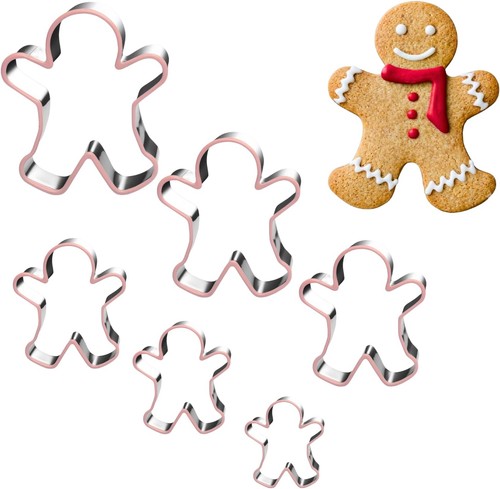 Lebkuchenmann ausstecher set - lebkuchenmann,