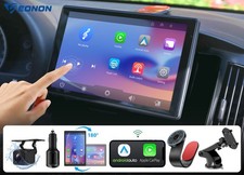 CAM+Kabellos Android Auto CarPlay Tragbar Vertikal 8,95" IPS Autoradio Bluetooth
