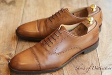 Oliver Sweeney Livorno hellbraun Leder Oxford Brogue Schuhe Herren UK 12 US 13