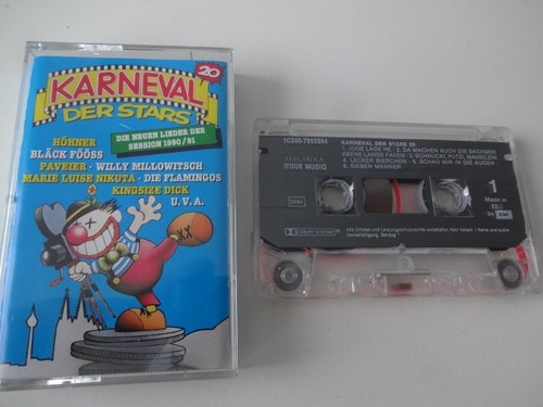 Musikkassette karneval der - karneval,