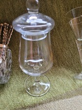 5  Calvados Gläser mit Deckel