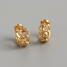 Klapp Creolen Doppelreihen