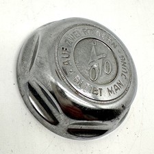 Klingeldeckel Auf Rädern bleibt man jung Sammler Vintage Fahrrad Antik  #13575