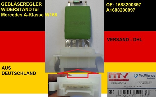 Neu gebläseregler widerstand - neu,