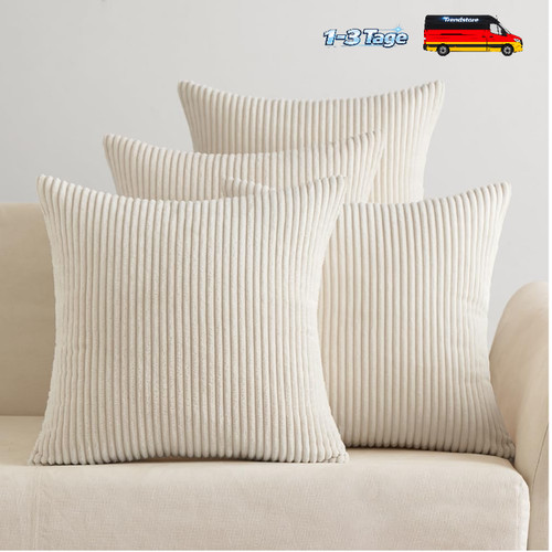 Kissenbezug 40x40 creme - kissenbezug,