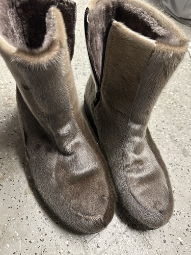 Schuhe stiefel aus - stiefel, echtfell