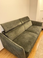Grünes schlafsofa von Höffner- kaum benutzt, wie neu!