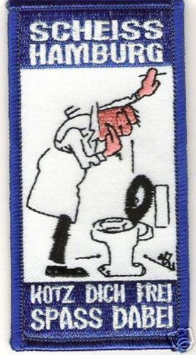 Anti aufnäher dich - dich, frei