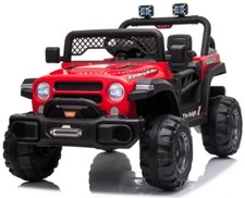 Jeep BH Off Road 4x4, 180 Watt, EVA, Kinderauto Kinderfahrzeug Elektroauto schw