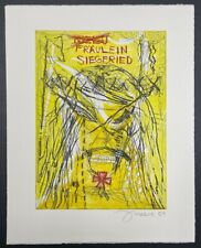 Jonathan Meese FRÄULEIN SIEGFRIED… Kombinationsdruck 2004 handsigniert u datiert