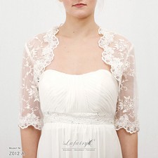 Brautjacke Bolero Lace weiß