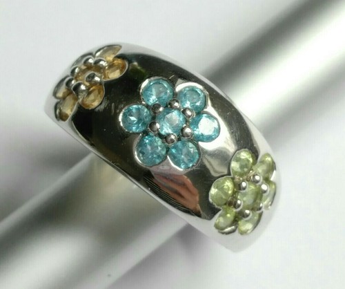 Multicolor blüten ring 59 - w,