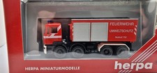 Herpa 043182 - Feuerwehr Abrollcontainer Umweltschutz  MAN