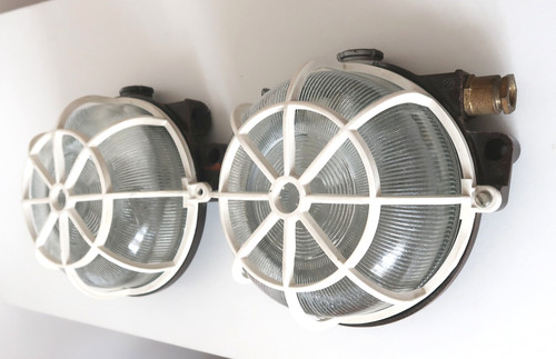 Bunkerlampe 2er set - 2er, bakelit