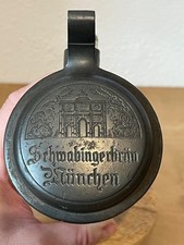 0,4l Bierkrug Glaskrug Glas  Krug Bier Brauerei Schwabinger Bräu München