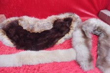 3 schöne , alte Fuchskragen