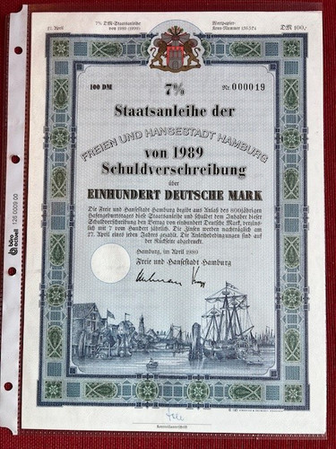 Schmuckanleihe historisches