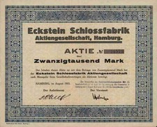 Eckstein Schlossfabrik AG 8 /