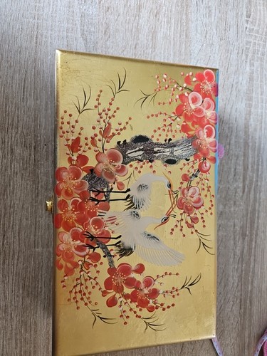 Asiatische goldene schatulle - asiatische,