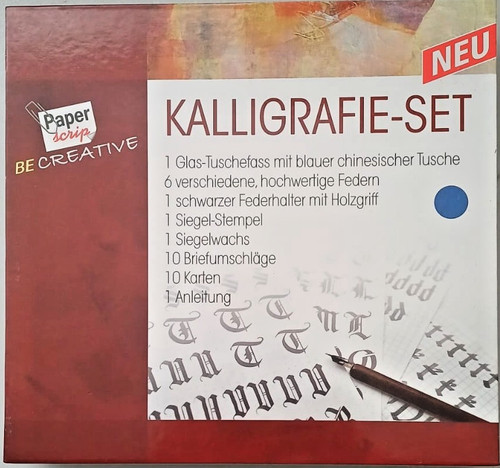Tolles kalligrafie set - kalligrafie-set,