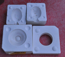 Gießform   für Keramik - Ei mit Katzenmotiv auf Sockel   - Nr. 32