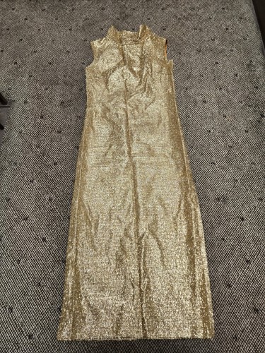 Vintage 60s 70s gold - 60s, lurex