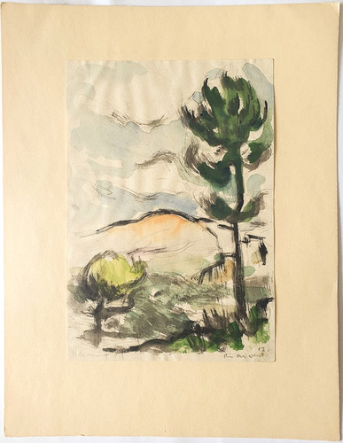 Gemälde tusche landschaft - tusche,