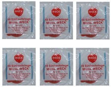 60 Stück Weck Einkochringe