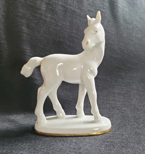 Gerold porzellan figur pferd - porzellan,