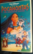 Pocahontas Walt Disney Meisterwerke VHS Videokassette