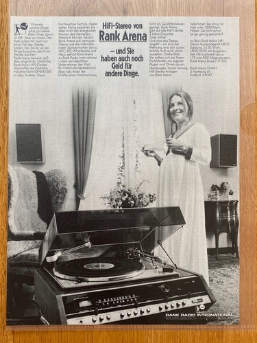 1973 rank arena - rank, hifi