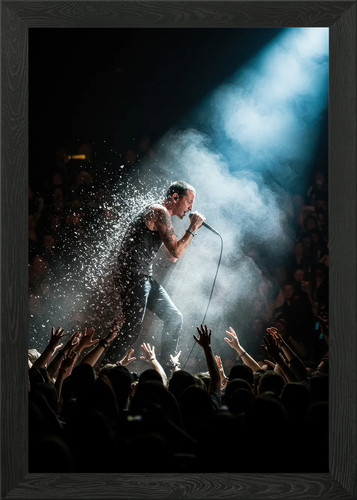 Chester bennington gerahmtes - bennington,