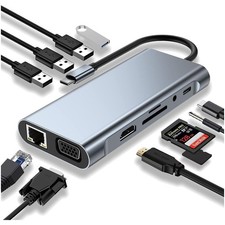 11-in-1 USB C HUB Adapter mit