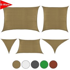 B-WARE Sonnensegel Sonnenschutz UV30+ Windschutz Schattenspender [10956]