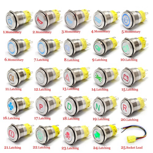 12v 19mm led - led, wasserdicht