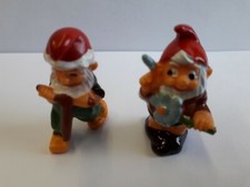 Ü-Eier Die ganz neuen Blumentopfzwerge - Italien 1993 - 2 Figuren ohne Beipackz.