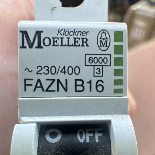 Klöckner moeller fazn b16 - fazn,