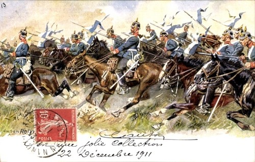 Künstler hoffmann anton - künstler, ak
