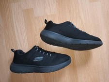 Skechers Slip on Sneaker Turnschuhe Größe 43 mit Gummizug schwarz ? Sehr gut?