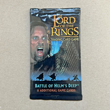 The Lord of the Rings TCG Battle of Helm's Deep (2003) Trading Card Booster LOTR