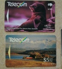 #151 TK Telephonkarte/Phone  Set of 2 new neu  New Zealand Neuseeland 
