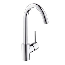 hansgrohe Einhebel-Küchenarmatur Talis S2 Variarc in chrom ideal für Waschtische
