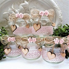 5 x Teelichthalter Windlicht